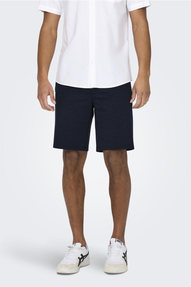ONSMARK 0209 MELANGE SHORTS NOOS 22028247 DRESS BLUES